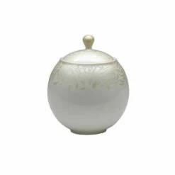 Denby Monsoon Lucille Gold Covered Sugar Bowl