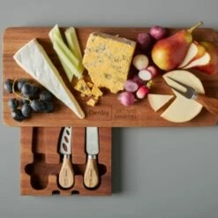 James Martin Denby 4 Piece Cheeseboard Paddle Kit -HARTS OF STUR Sales 190014041 James Martin 4 Piece Cheeseboard Paddle Kit 5