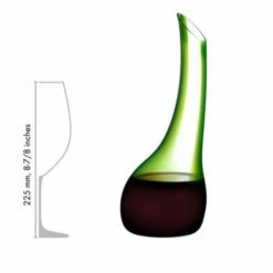 Riedel Confetti Green Cornetto Decanter -HARTS OF STUR Sales 197713G Riedel Confetti Green Cornetto Decanter 2