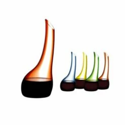 Riedel Confetti Red Cornetto Decanter 9 Riedel Confetti Red Cornetto Decanter -HARTS OF STUR Sales 197713R Riedel Confetti Red Cornetto Decanter 3