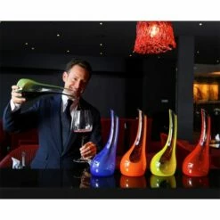 Riedel Confetti Yellow Cornetto Decanter -HARTS OF STUR Sales 197713Y Riedel Confetti Yellow Cornetto Decanter 3