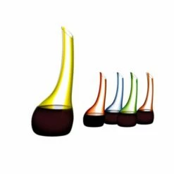 Riedel Confetti Yellow Cornetto Decanter -HARTS OF STUR Sales 197713Y Riedel Confetti Yellow Cornetto Decanter 4