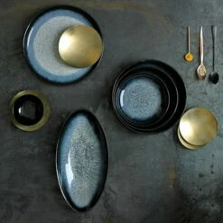 Denby Halo Round Platter -HARTS OF STUR Sales 199010702 DENBY HALO ROUND PLATTER 2