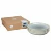 Denby Halo Speckle 4 Piece Coupe Dinner Plate Set -HARTS OF STUR Sales 199042055 Denby Halo Speckle 4 Piece Coupe Dinner Plate Set