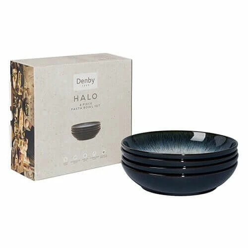 Denby Halo 4 Piece Pasta Bowl Set 4 Denby Halo 4 Piece Pasta Bowl Set - Image 2