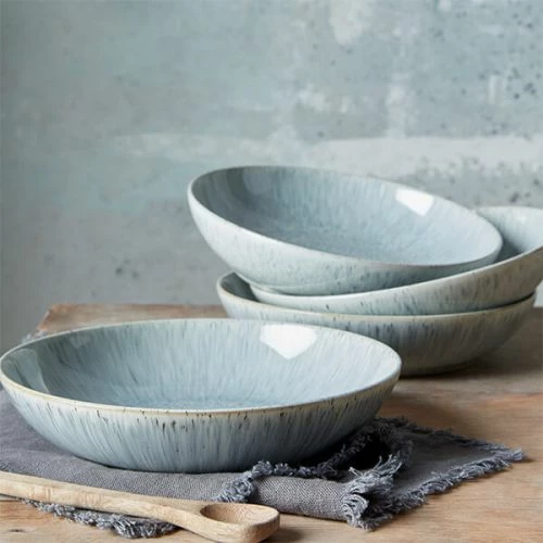 Denby Halo Speckle Set Of 4 Pasta Bowls 6 Denby Halo Speckle Set Of 4 Pasta Bowls - Image 4
