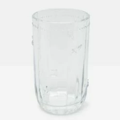 Joules Bees Hiball Glasses Set Of 4 -HARTS OF STUR Sales 215602BEEGLASS Joules Set Of 4 Glass Hiball Bees 2
