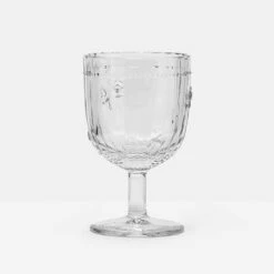Joules Country Cottage Pressed Glass Bee Wine Glass Set Of 4 9 Joules Country Cottage Pressed Glass Bee Wine Glass Set Of 4 -HARTS OF STUR Sales 218346GLASSBEE Joules Country Cottage Pressed Glass Bee Wine Glass Set Of 4 3