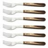 Tramontina Polywood Set Of 6 Jumbo Forks -HARTS OF STUR Sales 29899161 Tramontina 6pc Jumbo Fork