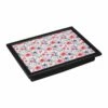 Denby Watercolour Floral Lap Tray With Black Edge -HARTS OF STUR Sales 333012268 Denby Watercolour Floral Lap Tray With Black Edge