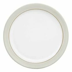 Denby Natural Canvas Medium Plate -HARTS OF STUR Sales 375010004 Denby Natural Canvas Medium Plate 1