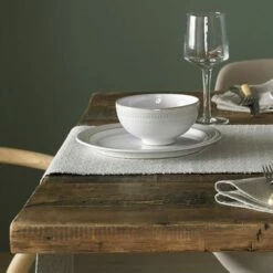 Denby Natural Canvas Textured Rice Bowl -HARTS OF STUR Sales 375010709 DENBY NATURAL CANVAS TEXTURED RICE BOWL 2