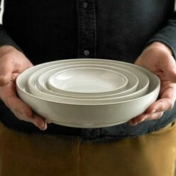 Denby Natural Canvas 4 Piece Nesting Bowl Set -HARTS OF STUR Sales 375040650 Denby Natural 4pc Nesting Bowl Set 1