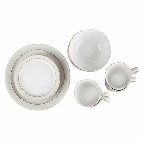 Denby Natural Canvas 16 Piece Set 4 Denby Natural Canvas 16 Piece Set - Image 2