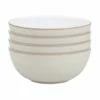 Denby Natural Canvas Set Of 4 Cereal Bowls -HARTS OF STUR Sales 375041007 Denby Natural Canvas Set Of 4 Cereal Bowls