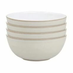 Denby Natural Canvas Set Of 4 Cereal Bowls