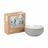 Denby Elements Light Grey Set Of 4 Pasta Bowls -HARTS OF STUR Sales 380042044 Denby Elements Light Grey Set Of 4 Pasta Bowls