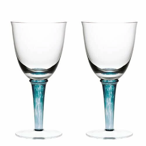 Denby Greenwich / Regency Green Pack Of 2 Red Wine Glasses 3 Denby Greenwich / Regency Green Pack Of 2 Red Wine Glasses