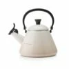 Le Creuset Meringue Kone Kettle -HARTS OF STUR Sales 40101027160000 Le Creuset Kone Kettle with Fixed Whistle 1 6L Meringue