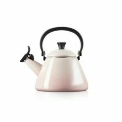 Le Creuset Shell Pink Kone Kettle 8 Le Creuset Shell Pink Kone Kettle -HARTS OF STUR Sales 40101027770000 Le Creuset Kone Kettle Shell Pink 2