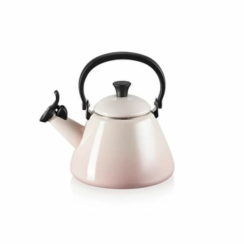 Le Creuset Shell Pink Kone Kettle 3 Le Creuset Shell Pink Kone Kettle