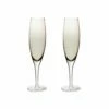 Denby Monsoon Lucille Gold Set Of 2 Champagne Flutes -HARTS OF STUR Sales 401013767 Denby Monsoon Lucille Gold Pack of 2 Champagne Flutes