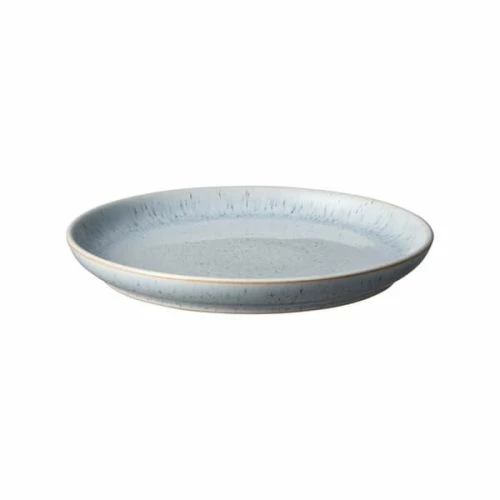 Denby Studio Blue Pebble Small Coupe Plate 4 Denby Studio Blue Pebble Small Coupe Plate - Image 2