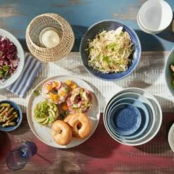 Denby Studio Blue Flint Pasta Bowl -HARTS OF STUR Sales 409010044 Denby Studio Blue Flint Pasta Bowl 2