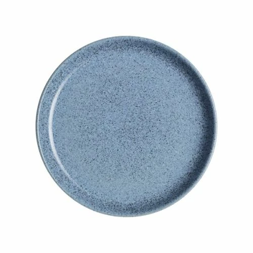 Denby Studio Blue Flint Small Coupe Plate 3 Denby Studio Blue Flint Small Coupe Plate