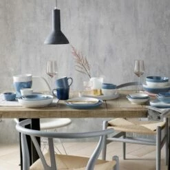 Denby Studio Blue Cobalt Coupe Dinner Plate -HARTS OF STUR Sales 410012005 Denby Studio Blue Cobalt Coupe Dinner Plate 3