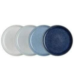 Denby Studio Blue 12 Piece Tableware Set -HARTS OF STUR Sales 411040958 Denby Studio Blue 12 Piece Tableware Set 4