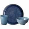 Denby Studio Blue Children's Dining Set -HARTS OF STUR Sales 411049903 Denby Studio Blue Childrens Dining Set