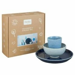 Denby Studio Blue Children's Dining Set 8 Denby Studio Blue Children's Dining Set -HARTS OF STUR Sales 411049903 Denby Studio Blue Childrens Dining Set 2