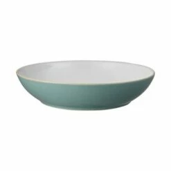 Denby Elements Fern Green 4 Piece Pasta Bowl Set -HARTS OF STUR Sales 415041044 Denby Elements Fern Green 4 Piece Pasta Bowl Set 1