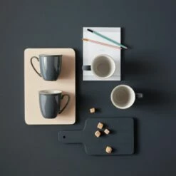 Denby Elements Fossil Grey 12 Piece Tableware Set -HARTS OF STUR Sales 416041981 Denby Elements Fossil Grey 12 Piece Tableware Set 3