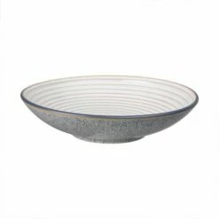 Denby Studio Grey Large Ridged Bowl