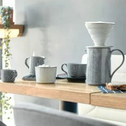 Denby Studio Grey Brew Open Sugar 7 Denby Studio Grey Brew Open Sugar -HARTS OF STUR Sales 426011016 Denby Studio Grey Brew Open Sugar 2