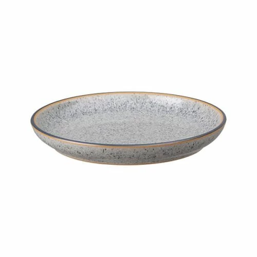 Denby Studio Grey Small Coupe Plate 4 Denby Studio Grey Small Coupe Plate - Image 2