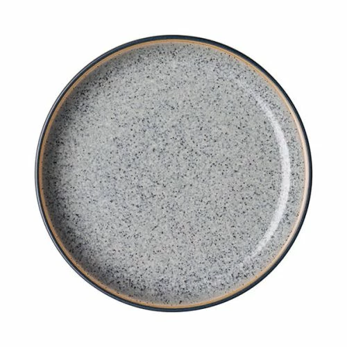 Denby Studio Grey Small Coupe Plate 3 Denby Studio Grey Small Coupe Plate