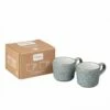 Denby Studio Grey Brew Espresso Cup Set Of 2 -HARTS OF STUR Sales 426041011 Denby Studio Grey Brew Espresso Cup Set Of 2