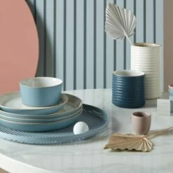 Denby Impression Blue Hourglass Large Mug -HARTS OF STUR Sales 436010200 Denby Impression Blue Hourglass Large Mug 2