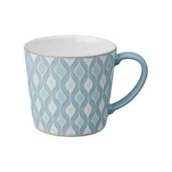 Denby Impression Blue Hourglass Large Mug