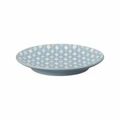 Denby Impression Blue Hourglass Small Plate -HARTS OF STUR Sales 436010203 Denby Impression Blue Hourglass Small Plate 1