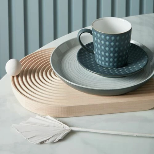 Denby Impression Charcoal Diamond Large Mug 4 Denby Impression Charcoal Diamond Large Mug - Image 2