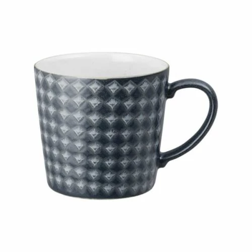 Denby Impression Charcoal Diamond Large Mug 3 Denby Impression Charcoal Diamond Large Mug