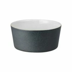 Denby Impression Charcoal 4 Piece Straight Bowl Set -HARTS OF STUR Sales 437041045 Denby Impression Charcoal Set Of 4 Straight Bowls 1
