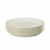 Denby Impression Cream 4 Piece Medium Plate Set -HARTS OF STUR Sales 438040004 Denby Impression Cream Set Of 4 Medium Plates