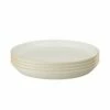 Denby Impression Cream 4 Piece Spiral Dinner Plate Set -HARTS OF STUR Sales 438042555 Denby Impression Cream Set Of 4 Spiral Dinner Plates