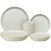 Denby Impression Cream 12 Piece Tableware Set -HARTS OF STUR Sales 438042954 Denby Impression Cream 12 Piece Tableware Set