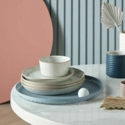 Denby Impression Cream 12 Piece Tableware Set -HARTS OF STUR Sales 438042954 Denby Impression Cream 12 Piece Tableware Set 3